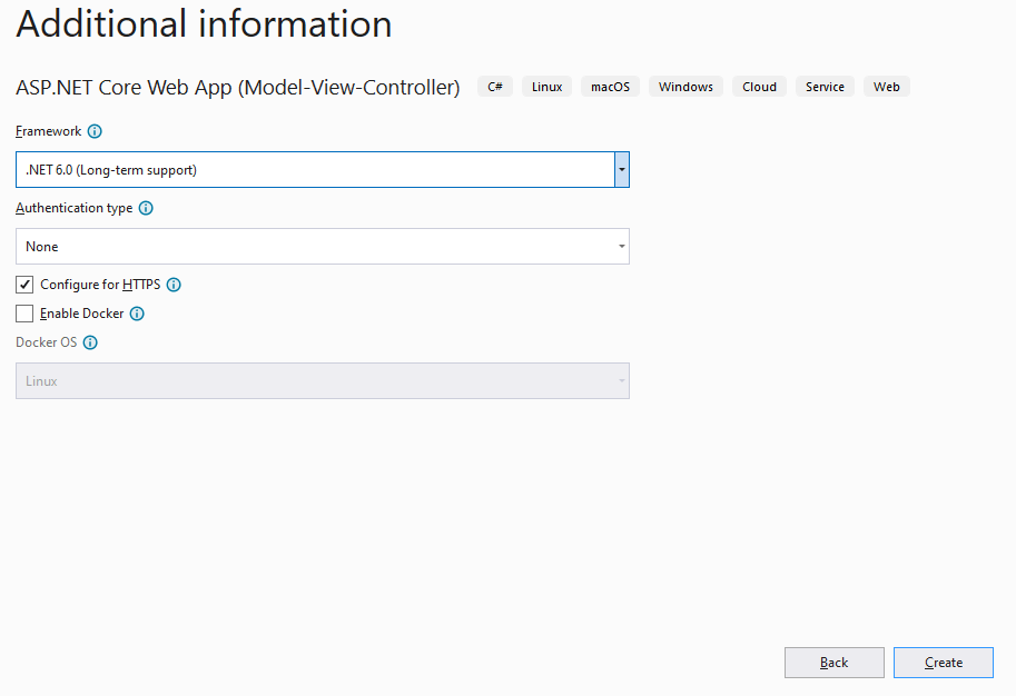 интернет магазин asp.net core