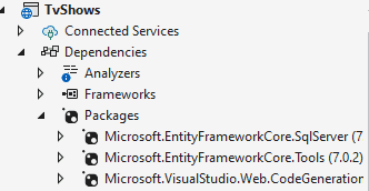 ef core libraries